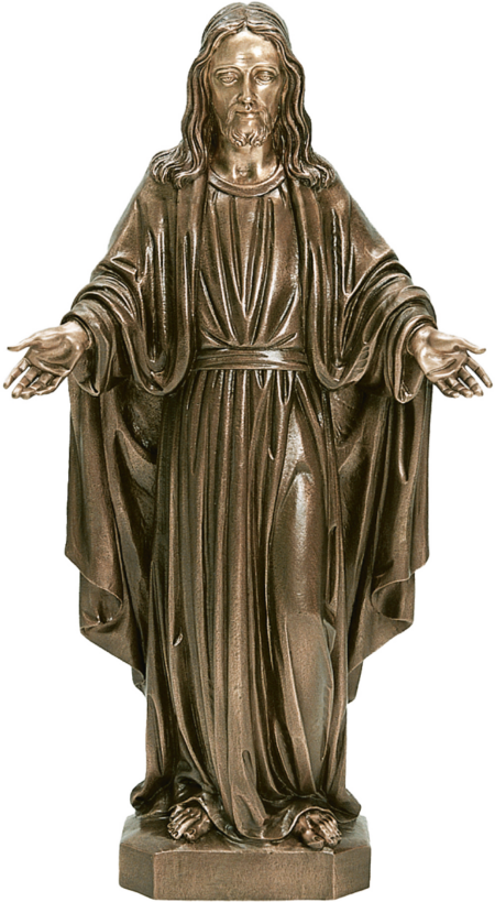 Christ, sculpted in the round freistehend 45 x 23 x 12 cm