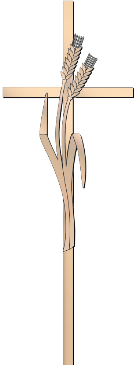 Kreuz mit Ähren