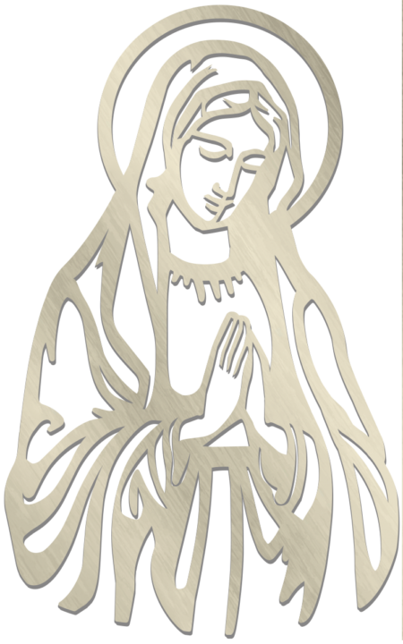 Praying woman 10 x 6 cm - Image 2