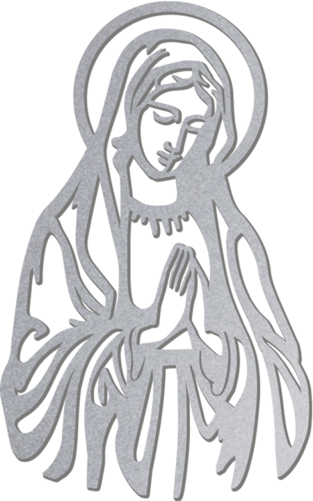 Praying woman 10 x 6 cm - Image 3