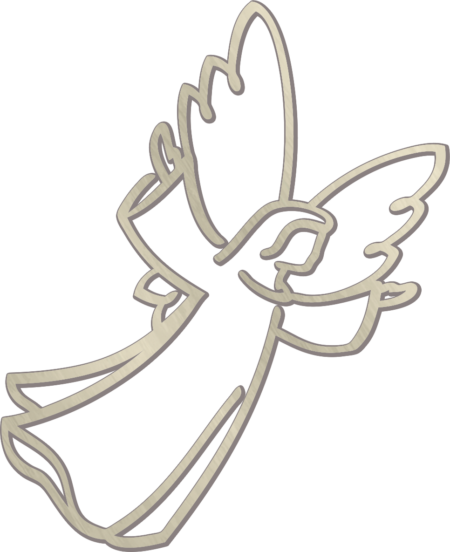 Angel 15 x 8 cm rechts/links - Image 2