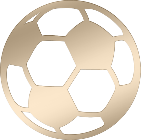 Football 6 x 6 cm