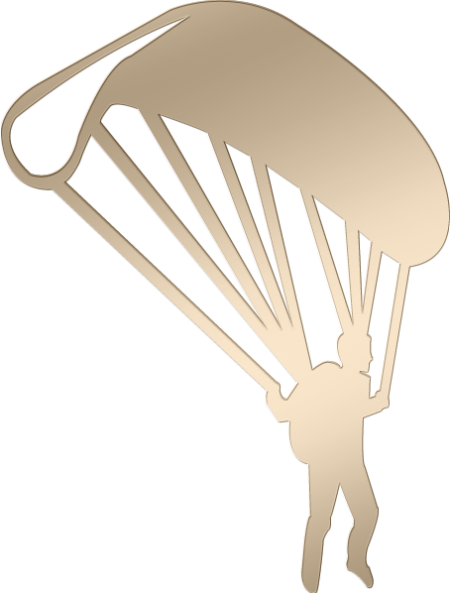 Paraglider 10 x 8 cm