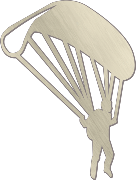 Paraglider 10 x 8 cm - Afbeelding 2