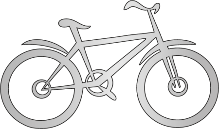 Bicycle 8 x 14 cm - Image 3