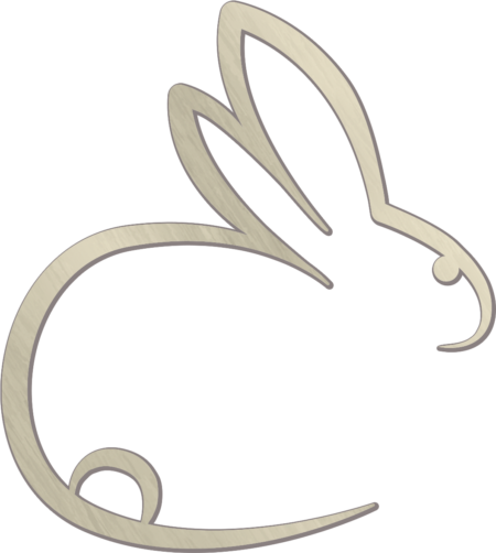 Rabbit 5 x 4 cm - Image 2