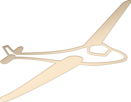 Glider 7 x 9 cm
