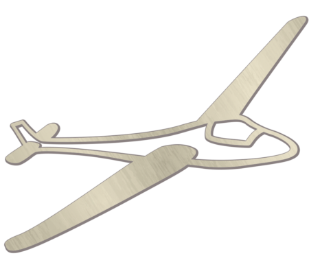 Glider 7 x 9 cm - Afbeelding 2