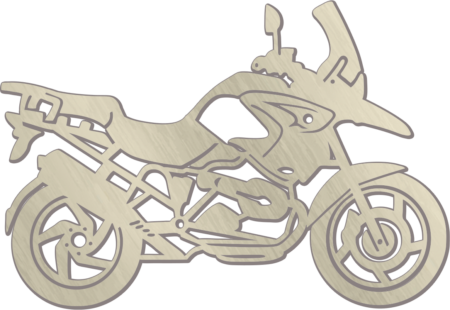 Motorfiets 10 x 15 cm - Afbeelding 2