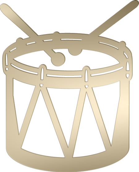 Drum 8 x 8 cm