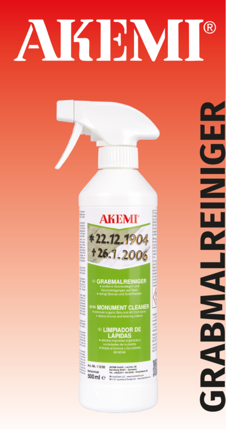 Grafsteenreiniger van AKEMI 500 ml