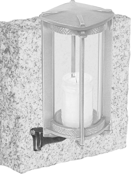 Wandhalter zum Verschweißen nur mit Lampe oder Vase lieferbar. – Bild 2