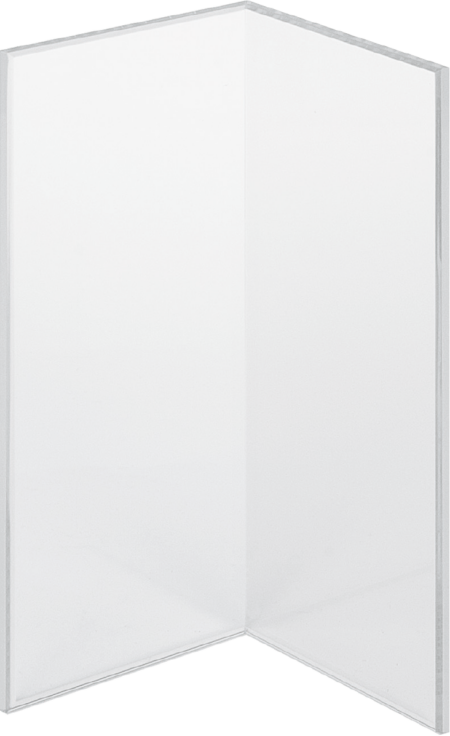 Angular glas for lantern nr. 54560/21, 57565/23