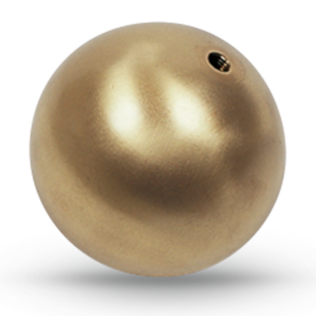 Boule en laiton poliert d = 4 cm