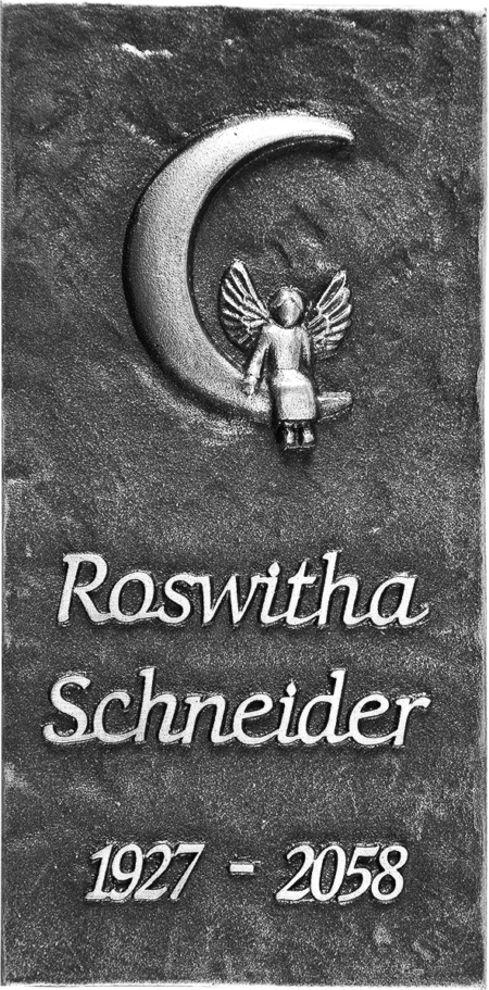 Namenstafel ohne Rand Größe 18 x 9 cm, d = 10 mm mit Motiv T, M, E, K, R, V, S – Bild 6