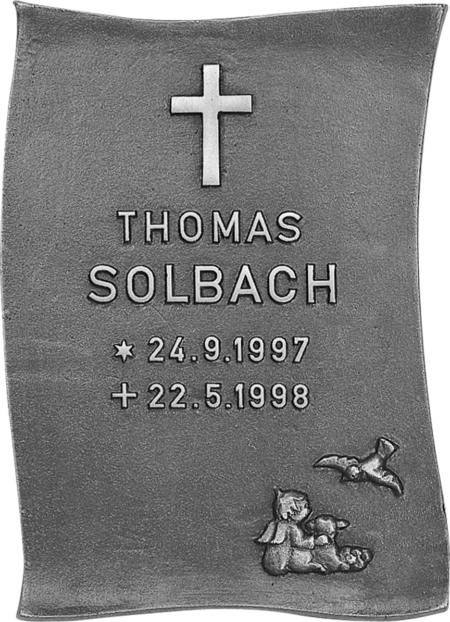 Plaque avec motif avec texte en police no. 10002/10005/10013/10035 20 x 26 c – Image 2