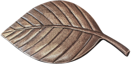 Beech leaf 12,5 x 6,5 cm links/rechts mit Name und Jahreszahlen Schriftart: - Image 3