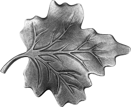 Feuille d'érable 12 x 9 cm links/rechts mit Name und Jahreszahlen Schriftar – Image 6