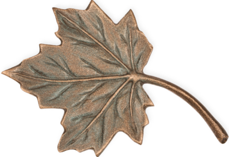 Feuille d'érable 12 x 9 cm links/rechts mit Name und Jahreszahlen Schriftar – Image 15