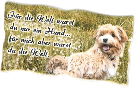 Fotokeramikplatte freistehend – Bild 2
