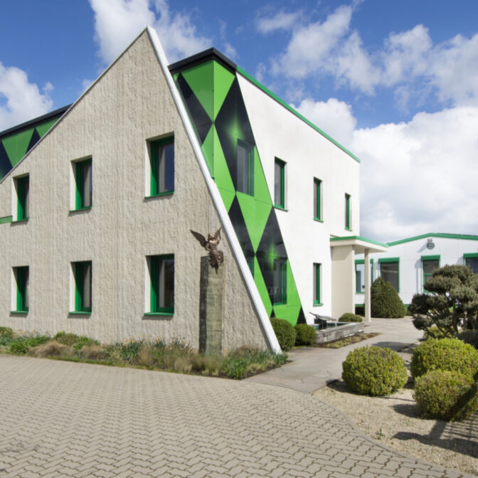 Firmengebäude Fassade