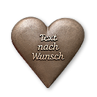 Herzen mit Text