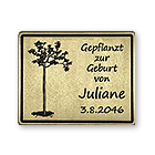 Lasergravierte Tafeln