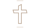 Schlichtes Kreuz für Grabmalgestaltung von der Kunstgießerei für Grabmalkunst und Bronzen, Plein Bronzen.